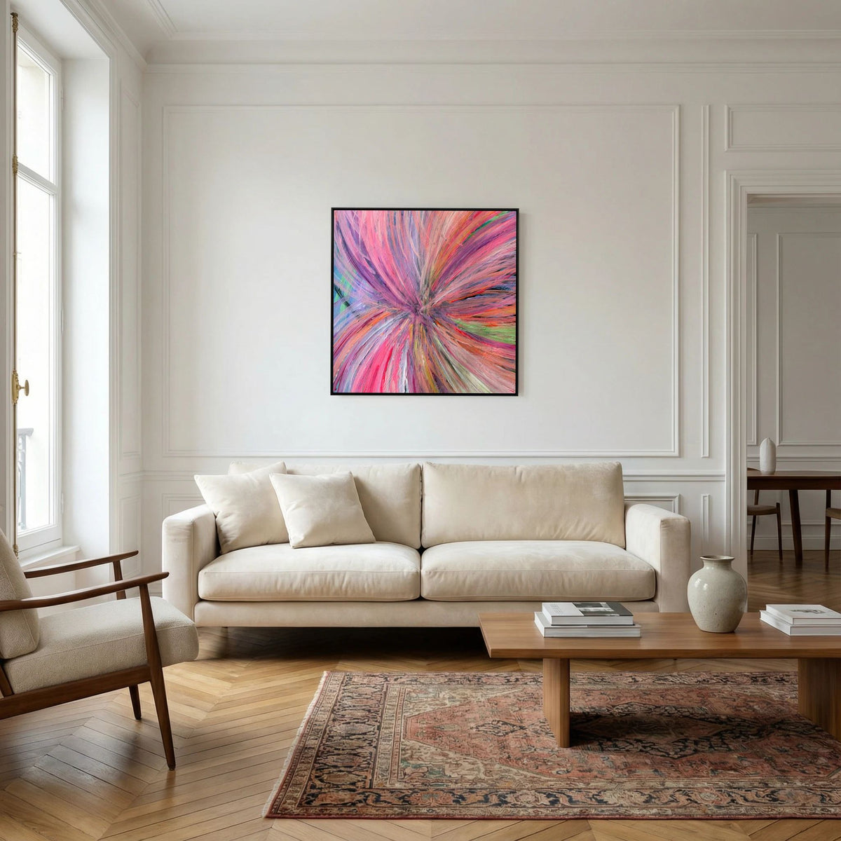 FIXATED (2020) PRINT ON CANVAS 