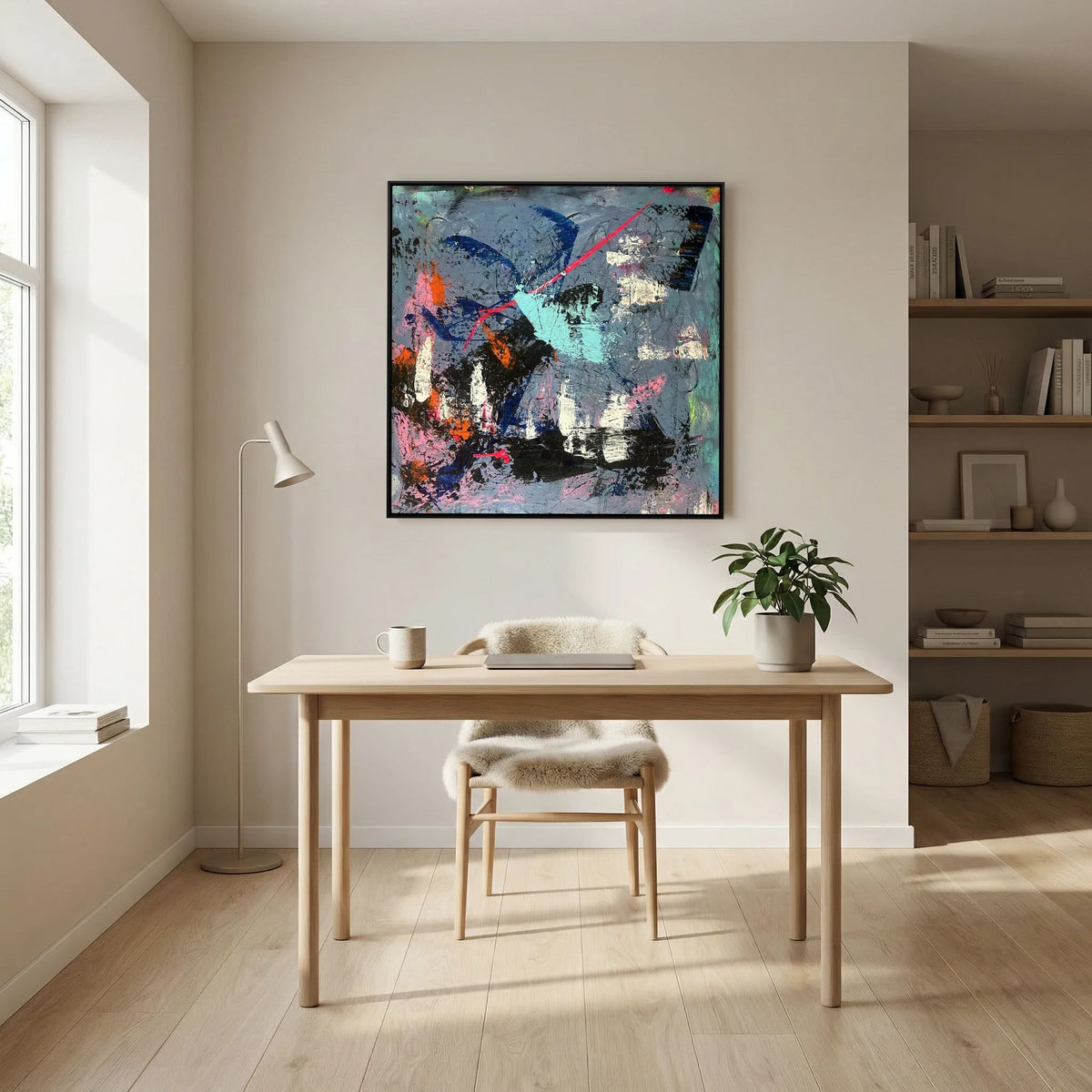 ABSTRACTION (2023) PRINT ON CANVAS   