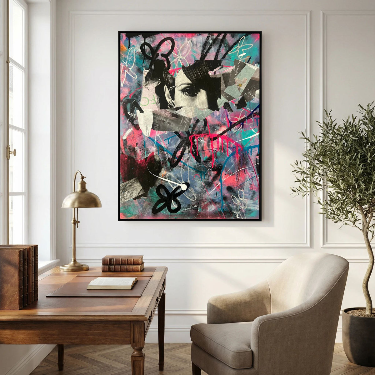 MISPLACED (2024) CANVAS PRINT  
