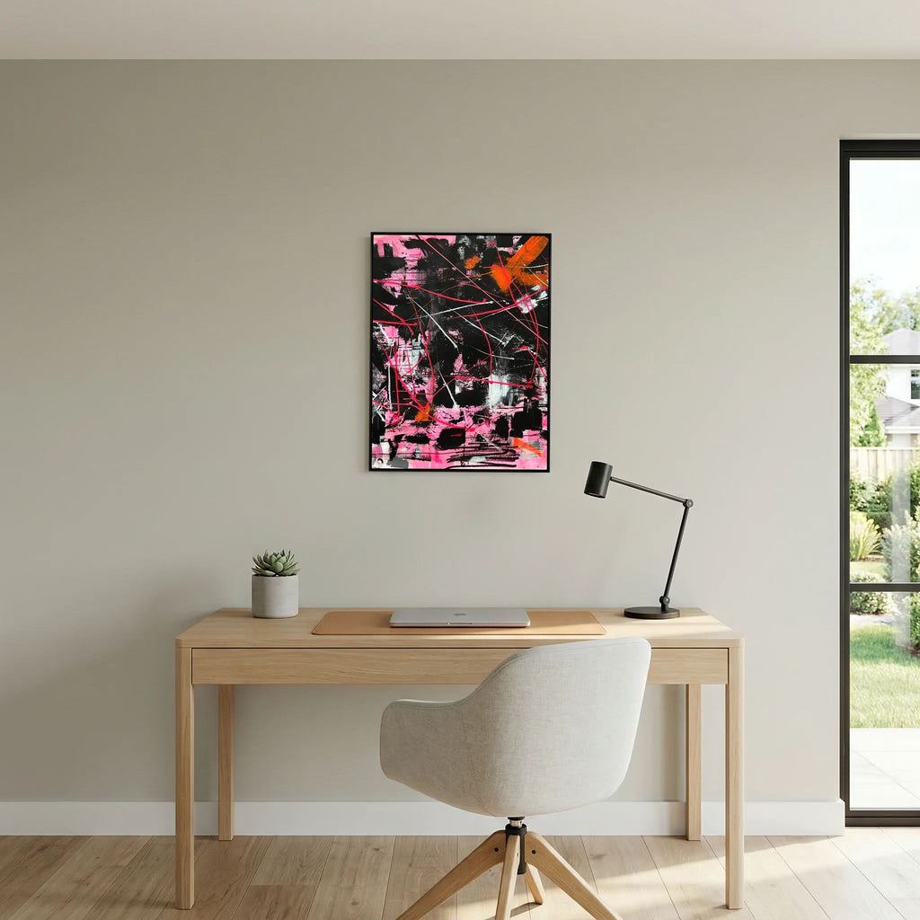 BURN A BRIDGE (2024) CANVAS PRINT 