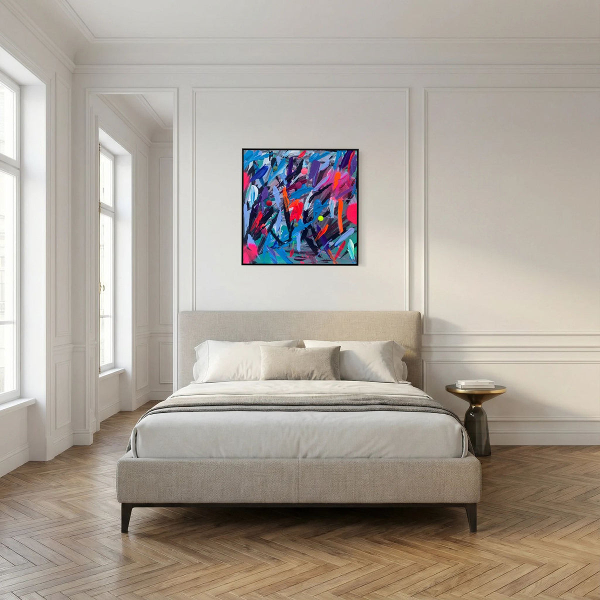 BLUE JAY (2020) PRINT ON CANVAS 