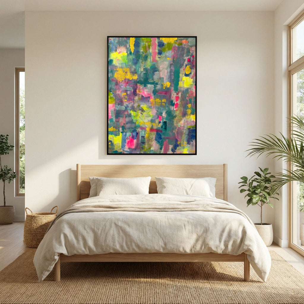 GARDEN IN SUMMER (2023) CANVAS PRINT   
