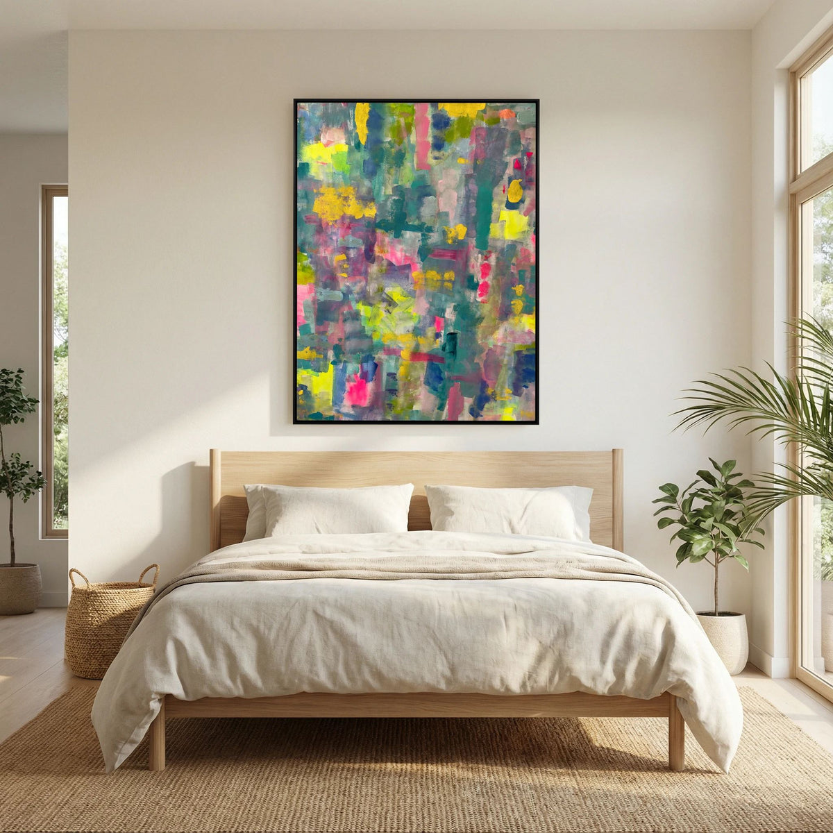 GARDEN IN SUMMER (2023) CANVAS PRINT   