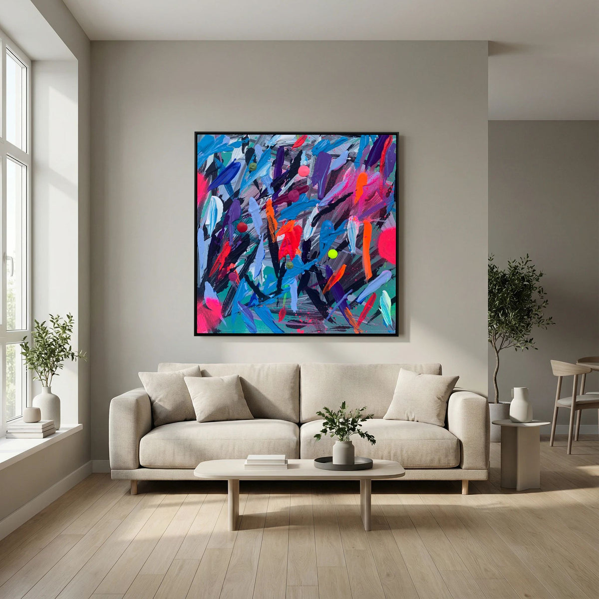 BLUE JAY (2020) PRINT ON CANVAS 