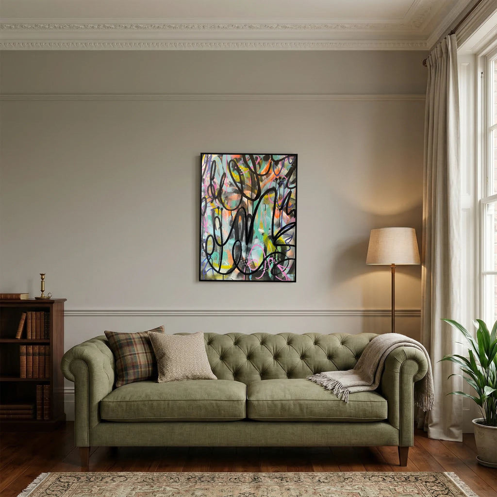 CHAOTIC (2022) CANVAS PRINT 