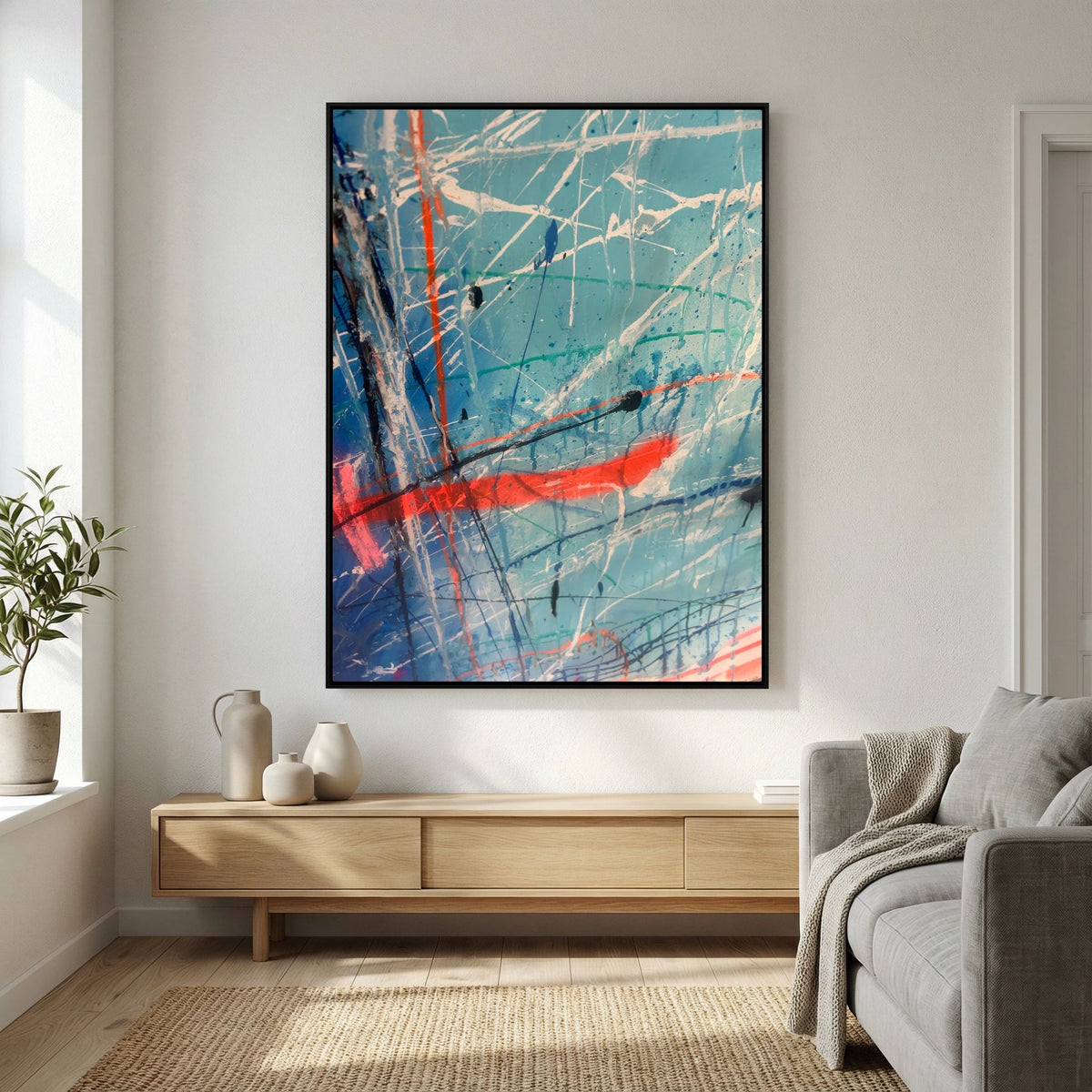  CROSSING PATHS (2024) CANVAS PRINT