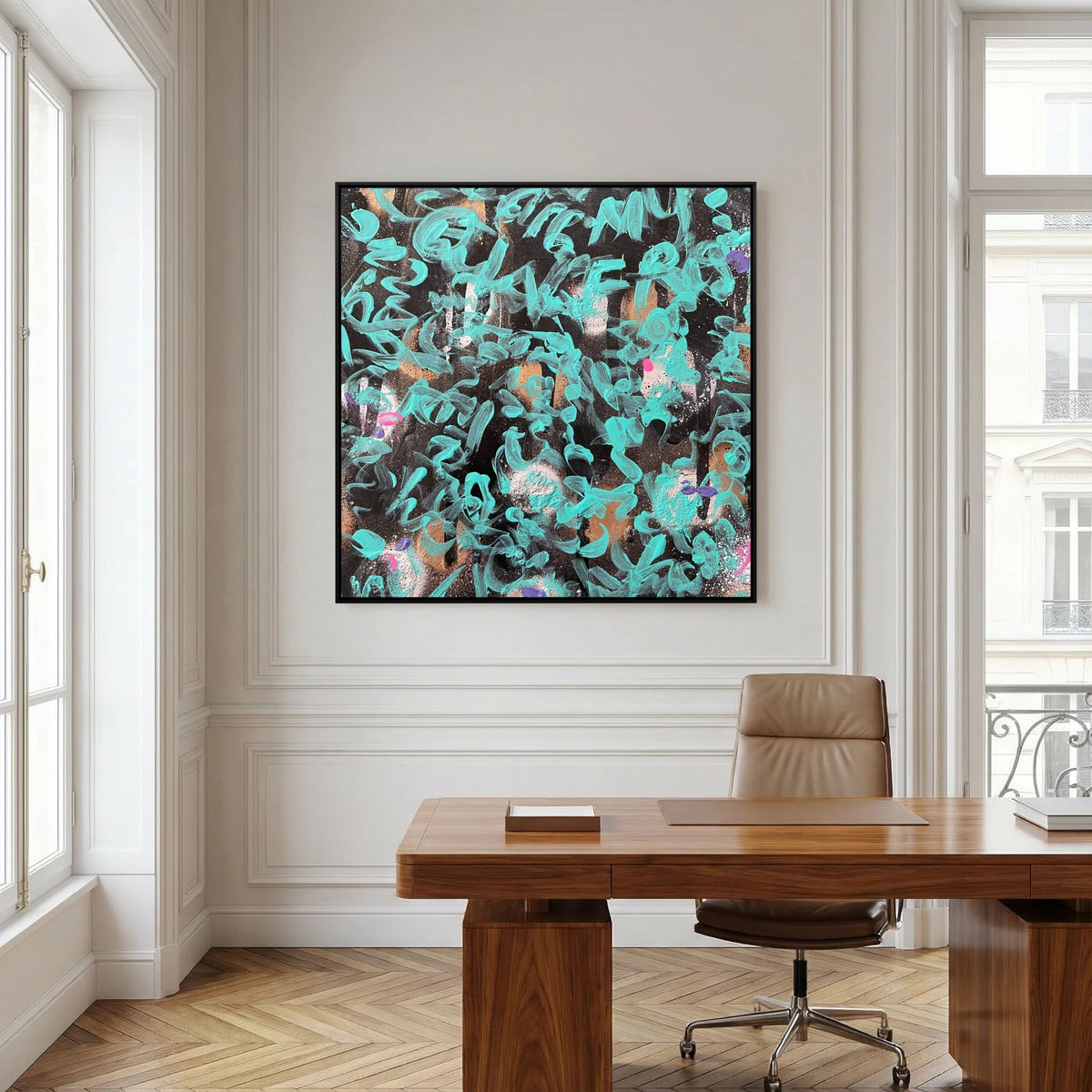 NO FLOWERS (2020) PRINT ON CANVAS 
