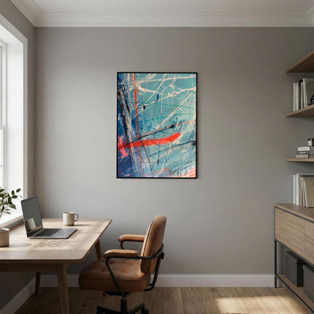  CROSSING PATHS (2024) CANVAS PRINT