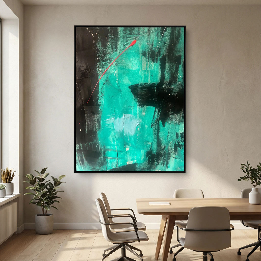 AN ABSTRACT PLACE (2017) CANVAS PRINT 