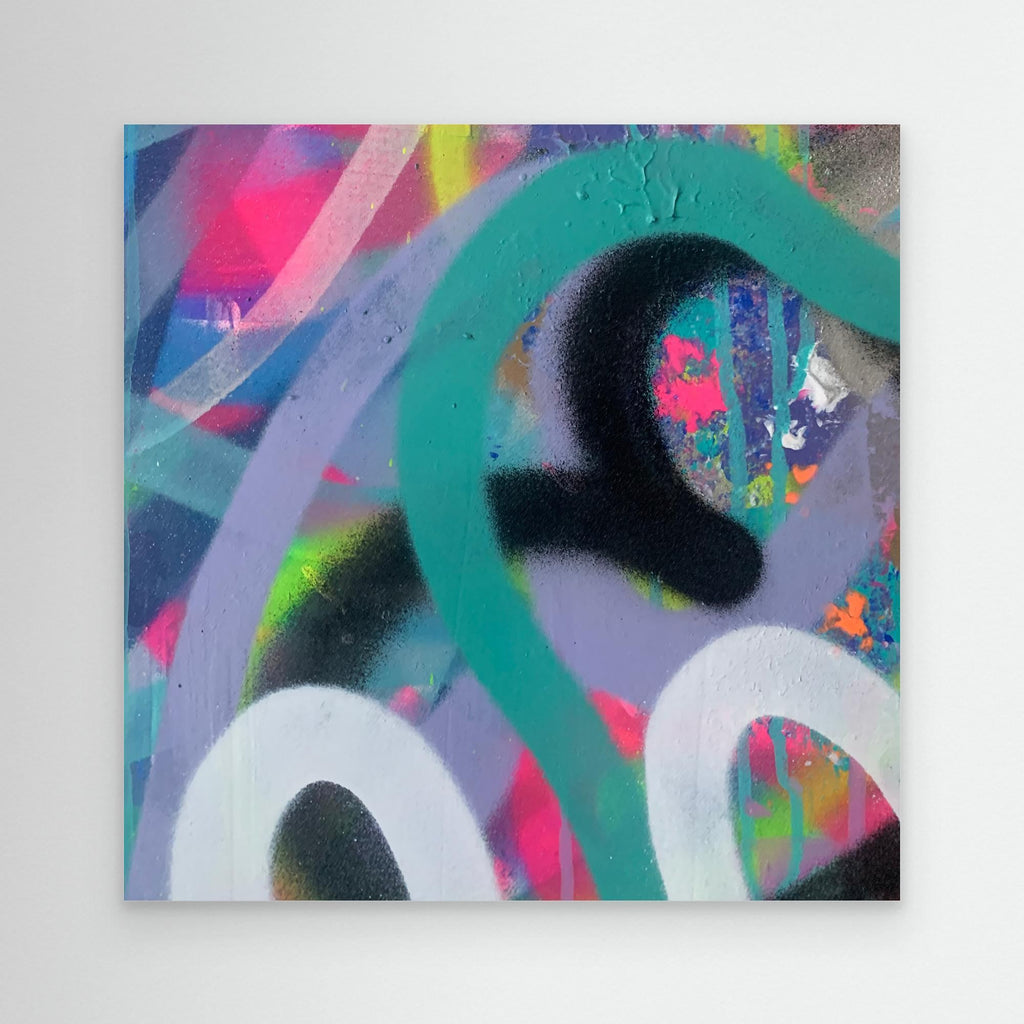FAIRGROUND PRINT ON CANVAS  