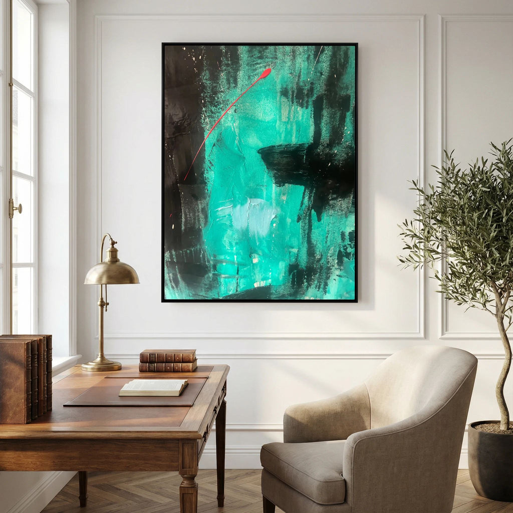 AN ABSTRACT PLACE (2017) CANVAS PRINT 