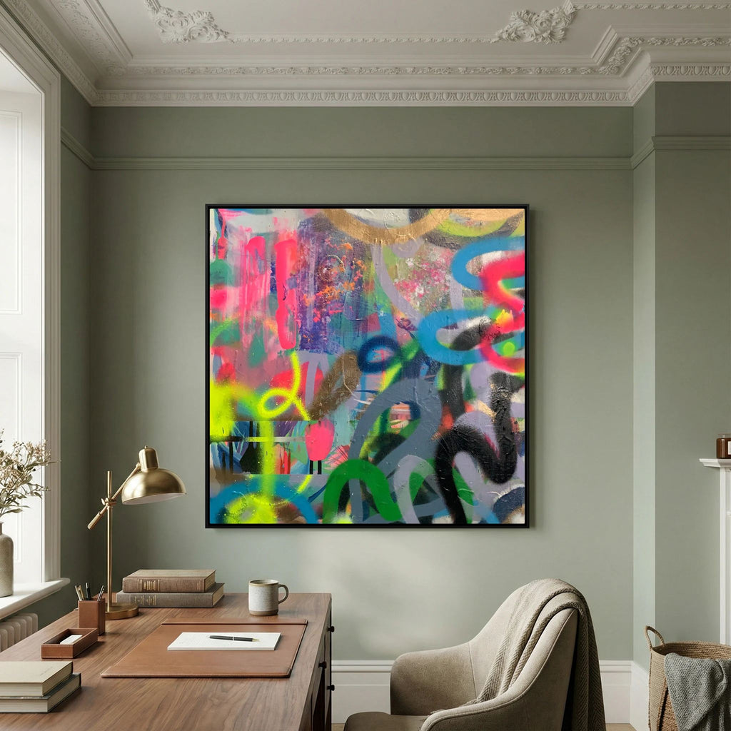 ADRENALINE PRINT ON CANVAS   