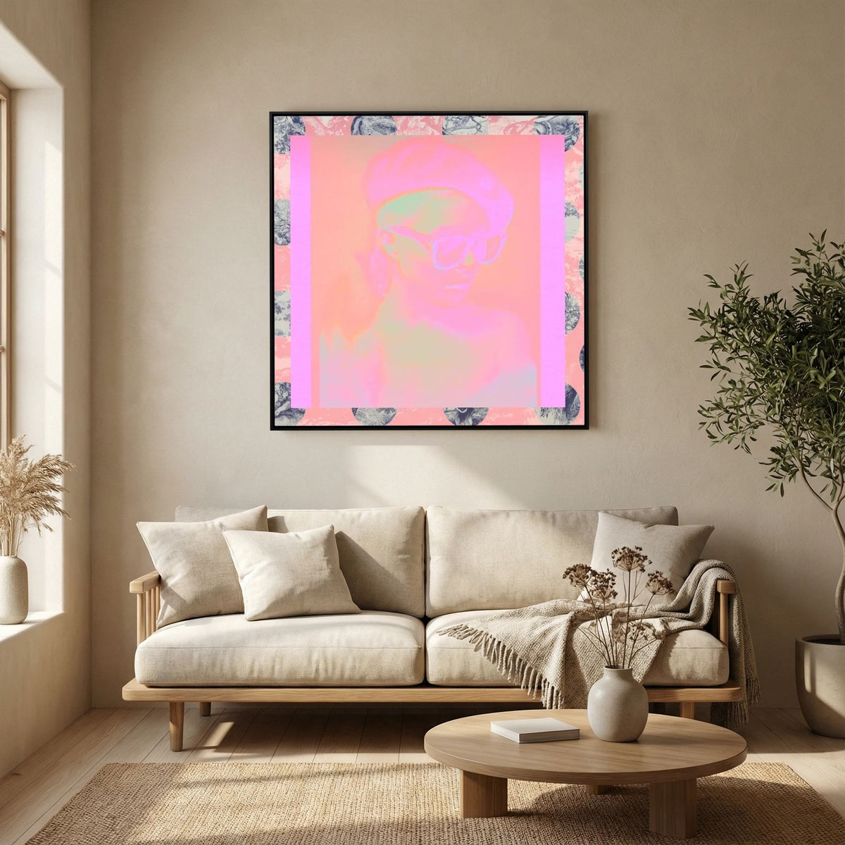 TOILE DE JOUY Pink Flex