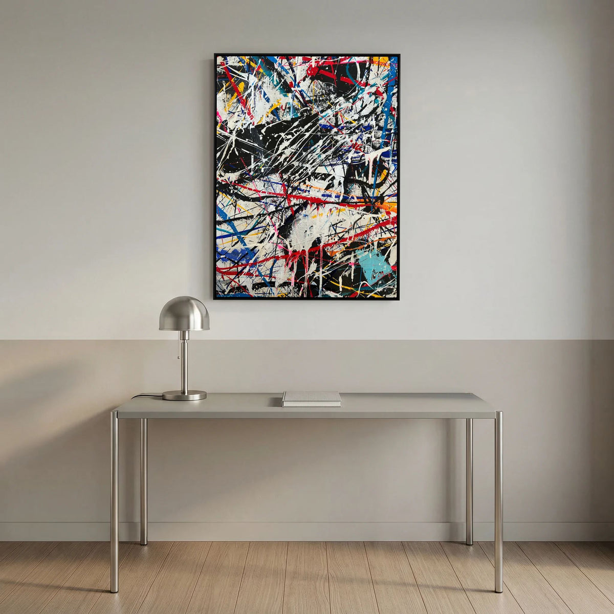 DESTRUCTION  (2024) CANVAS PRINT   