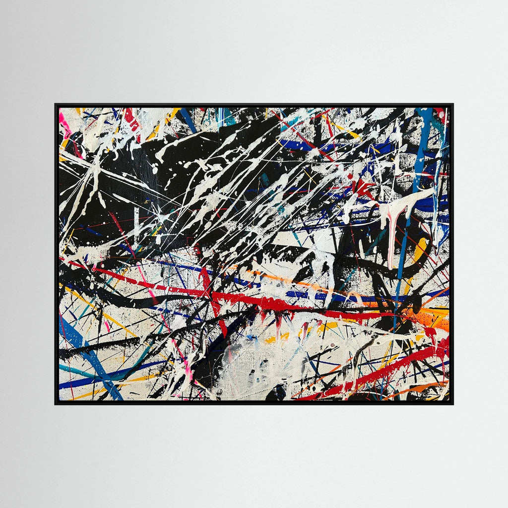 DESTRUCTION  (2024) CANVAS PRINT   