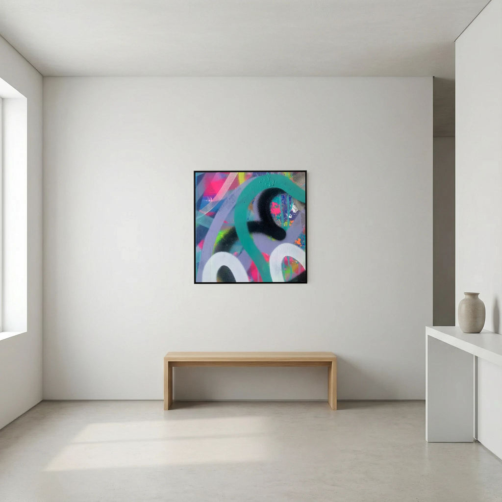 FAIRGROUND PRINT ON CANVAS  