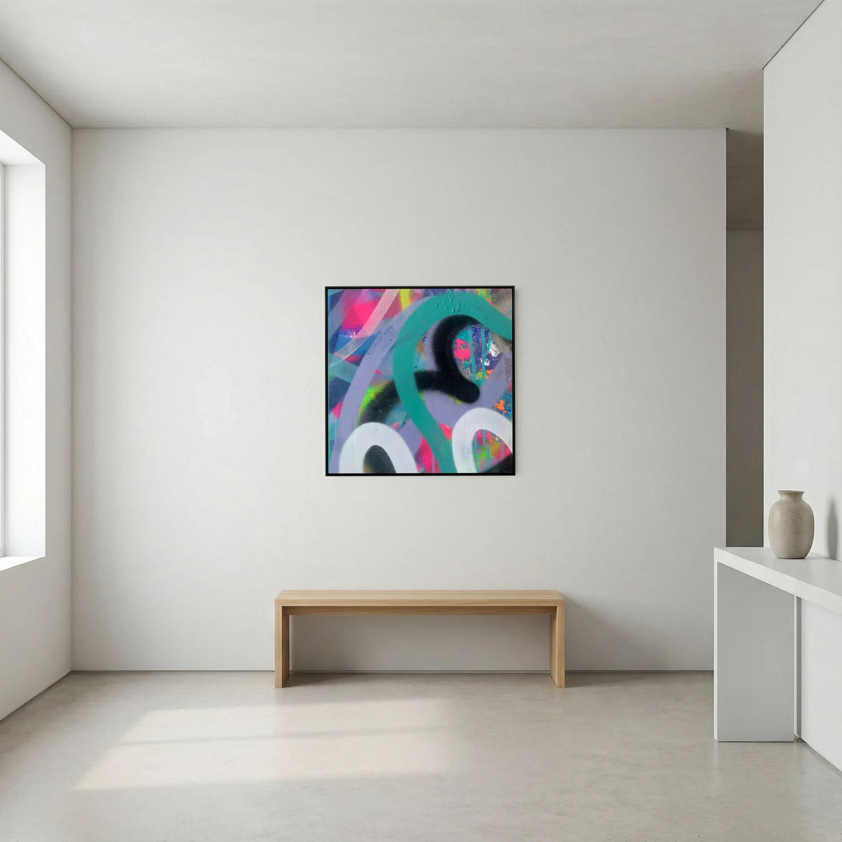 FAIRGROUND PRINT ON CANVAS  