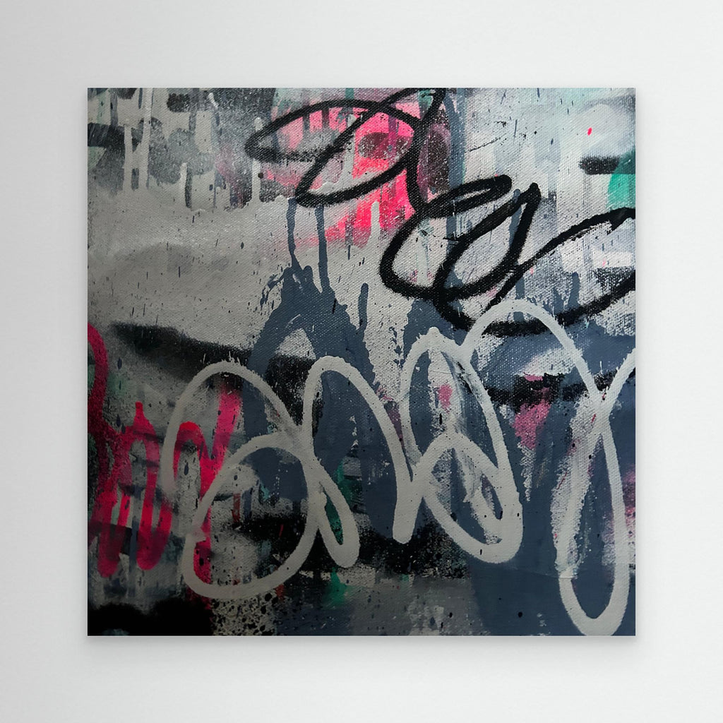 LOVE IN REVERSE PRINT ON CANVAS