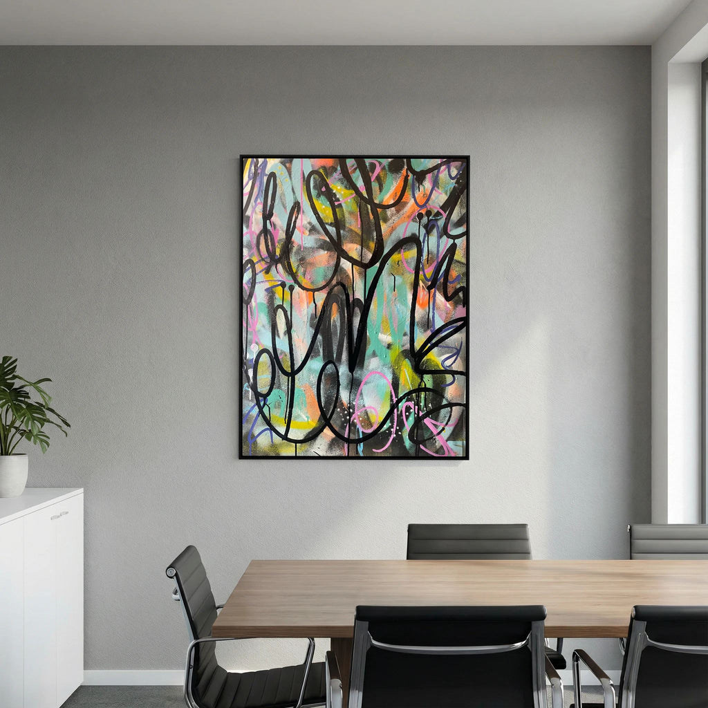 CHAOTIC (2022) CANVAS PRINT 