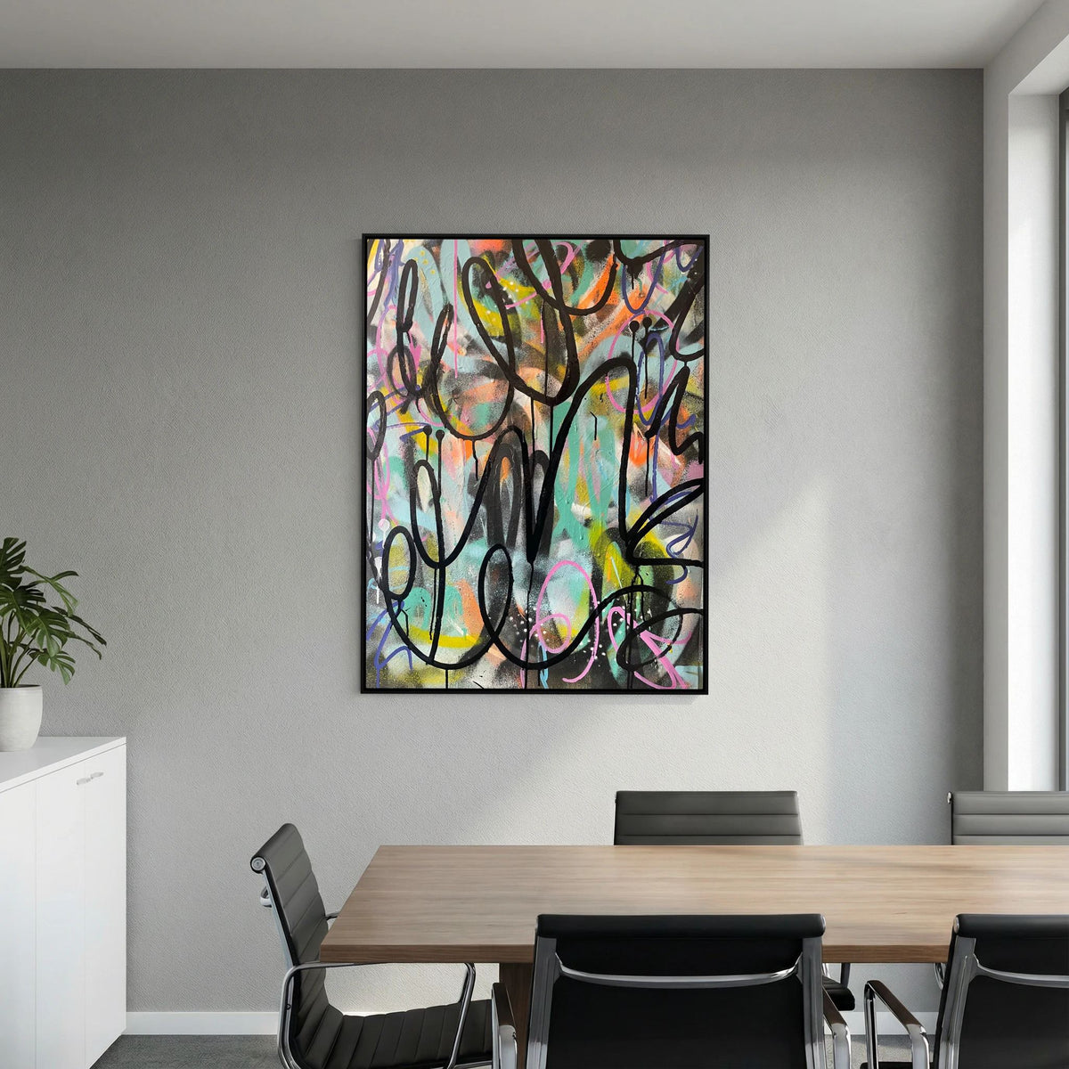 CHAOTIC (2022) CANVAS PRINT 
