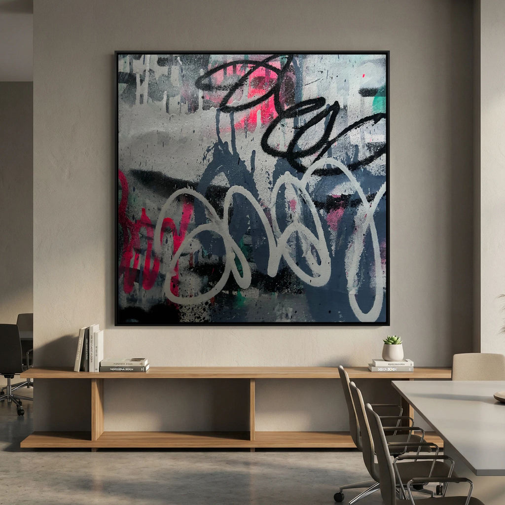 LOVE IN REVERSE PRINT ON CANVAS
