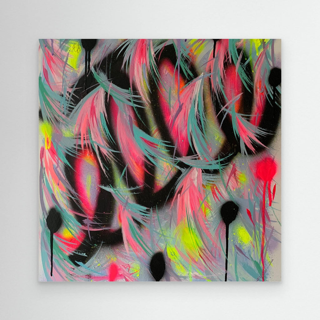 MUTED NOISE (2020) PRINT ON CANVAS  - Copy