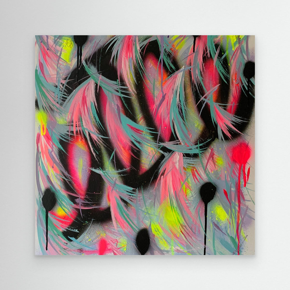 MUTED NOISE (2020) PRINT ON CANVAS  - Copy