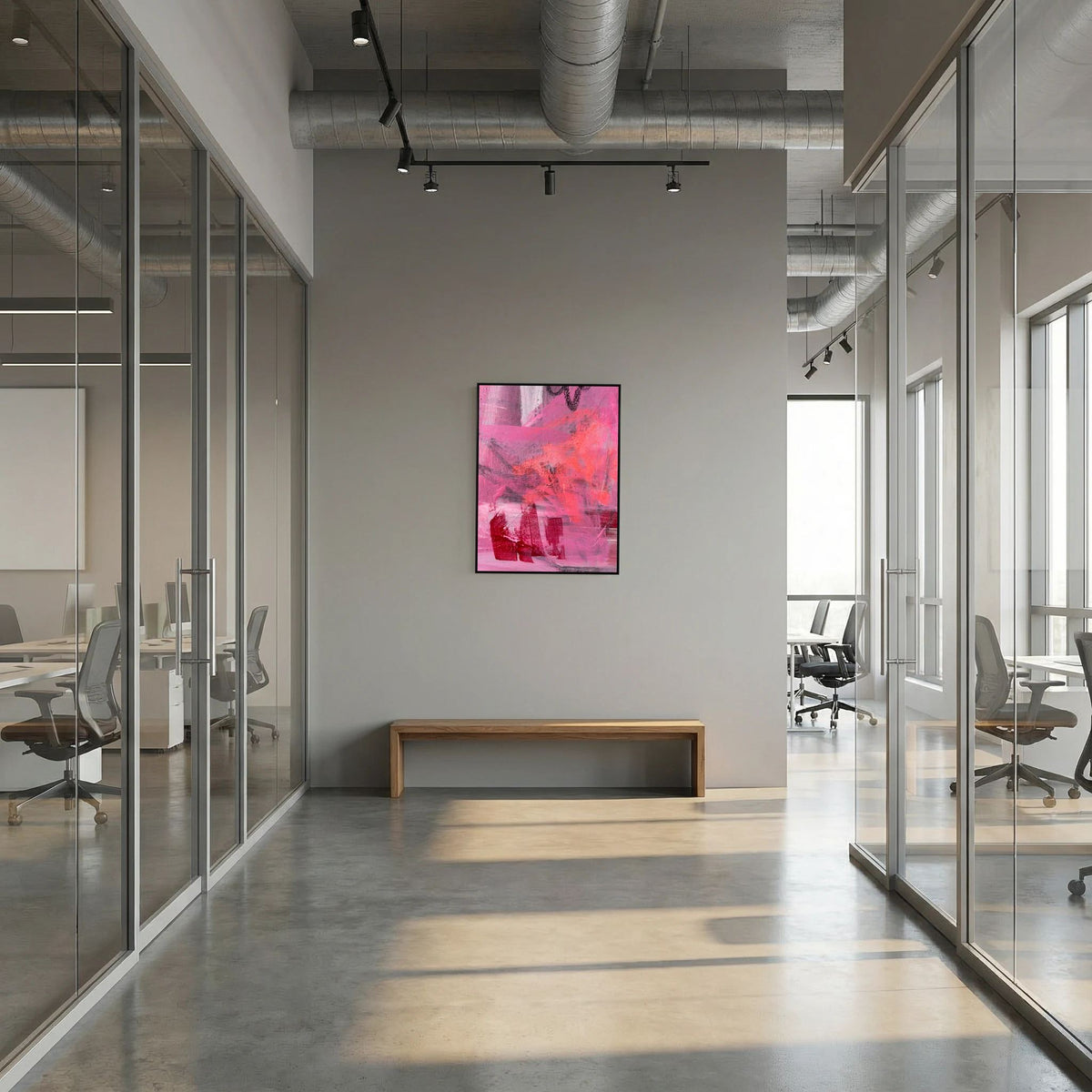 CRIMSON  (2024) CANVAS PRINT   