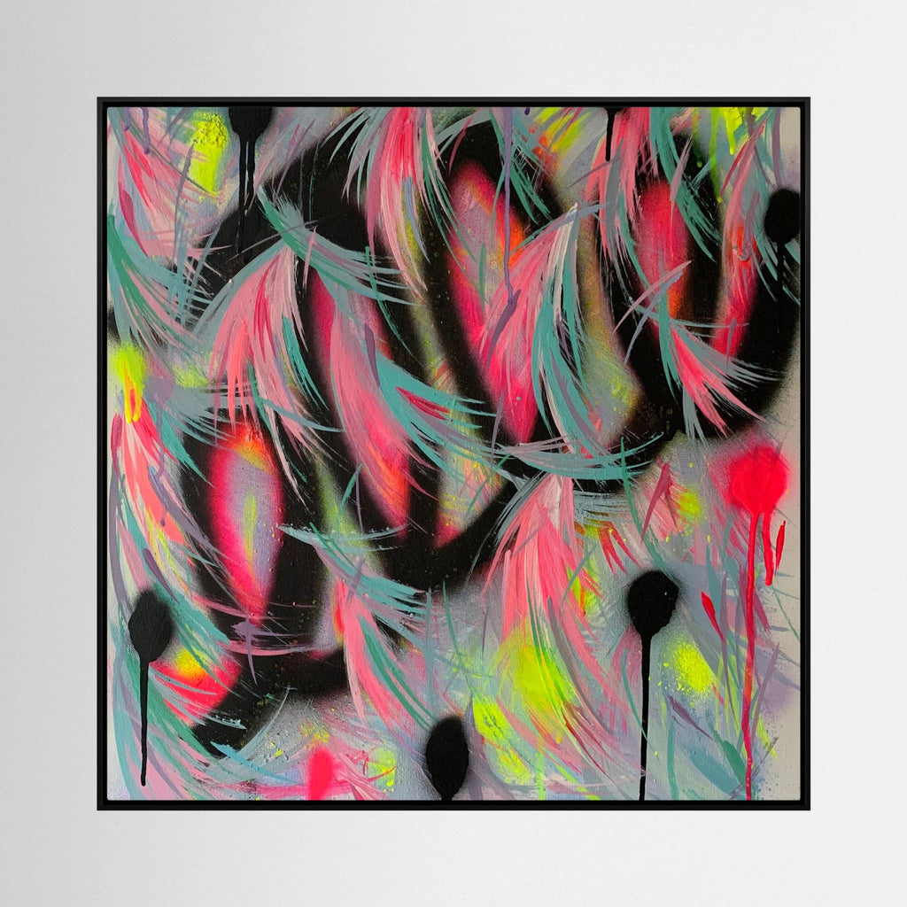 MUTED NOISE (2020) PRINT ON CANVAS  - Copy