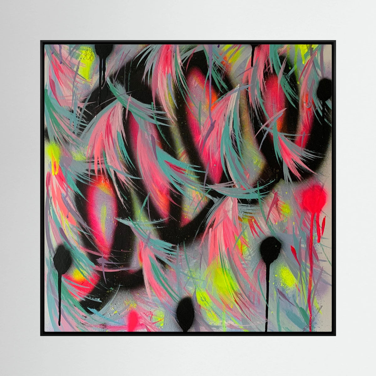 MUTED NOISE (2020) PRINT ON CANVAS  - Copy