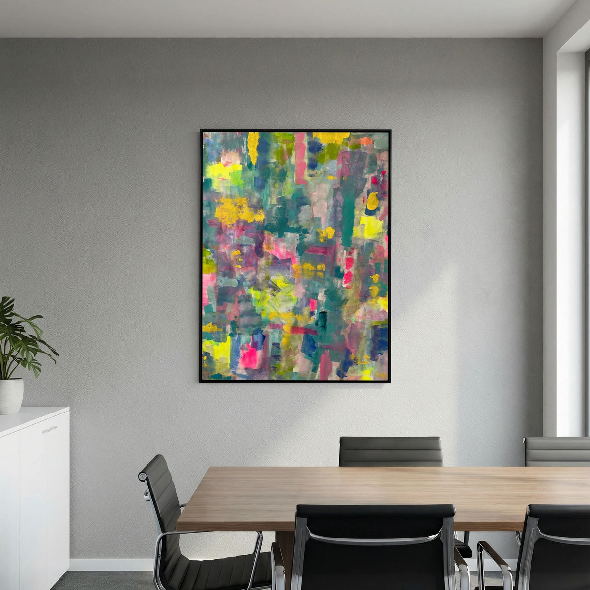 GARDEN IN SUMMER (2023) CANVAS PRINT   