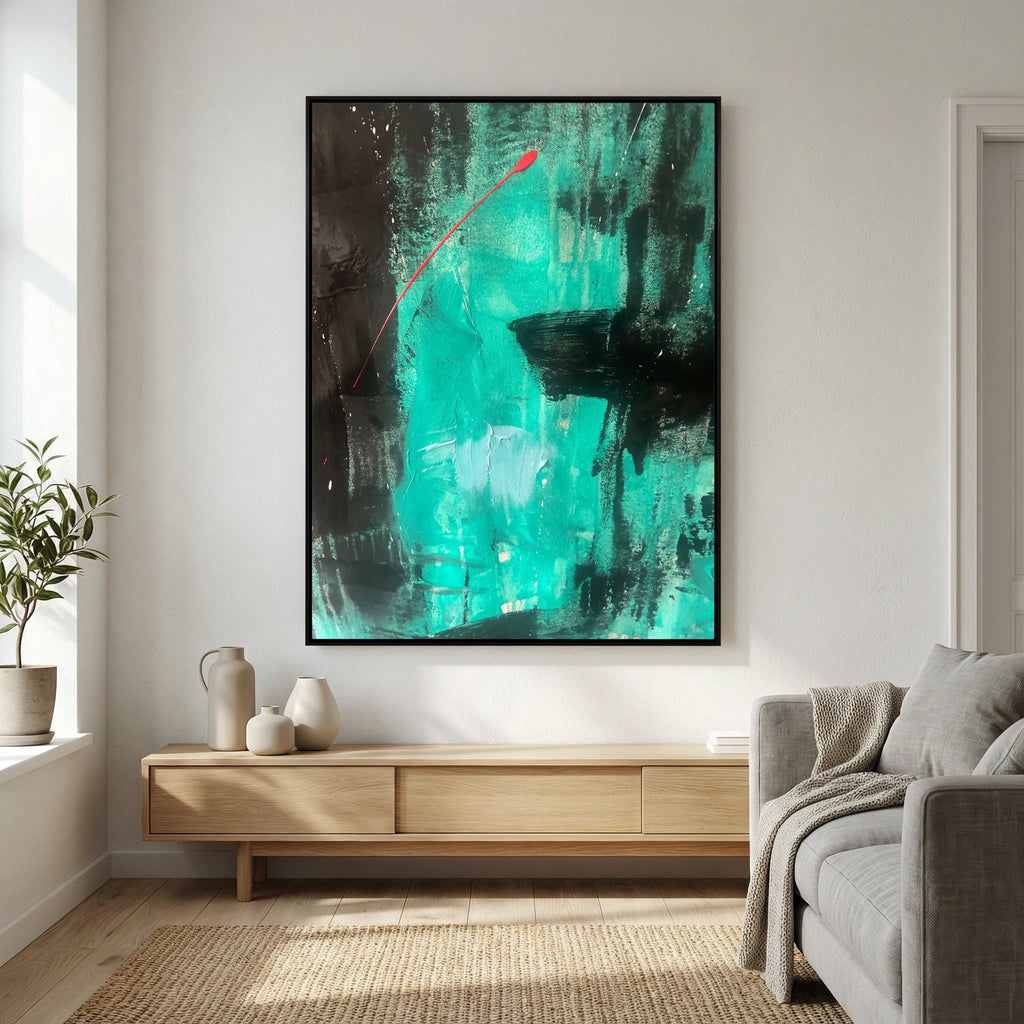 AN ABSTRACT PLACE (2017) CANVAS PRINT 