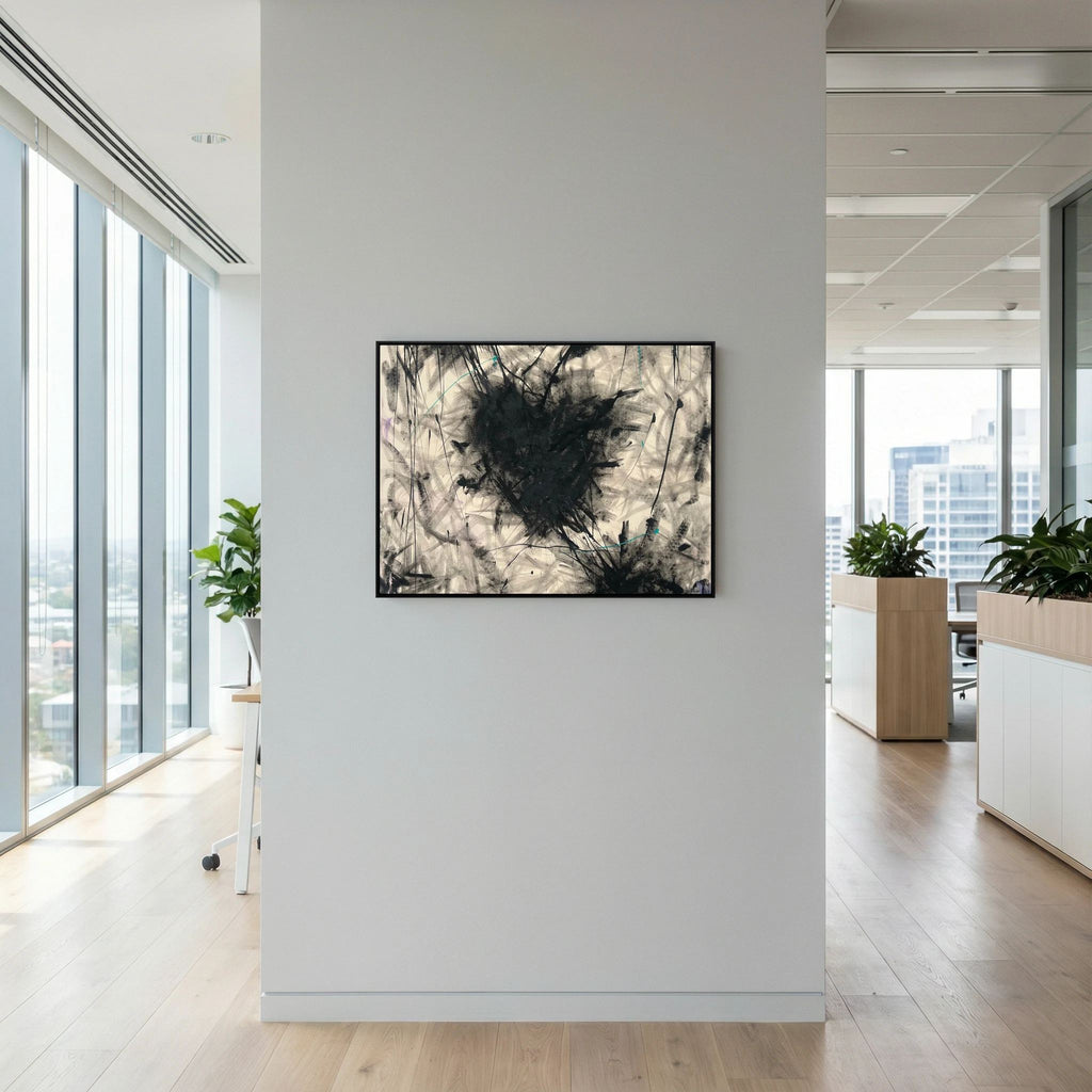 THREE HEARTS (2024) CANVAS PRINT 