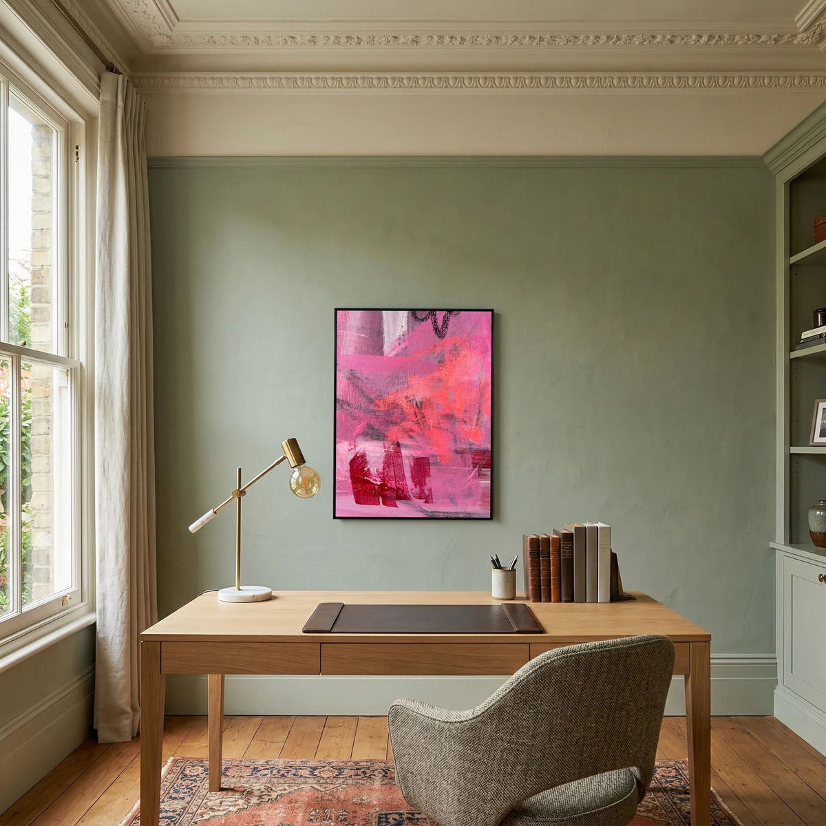 CRIMSON  (2024) CANVAS PRINT   