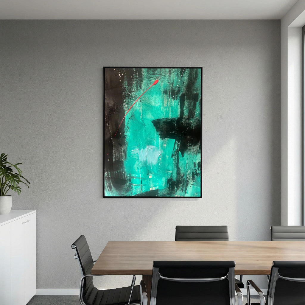 AN ABSTRACT PLACE (2017) CANVAS PRINT 