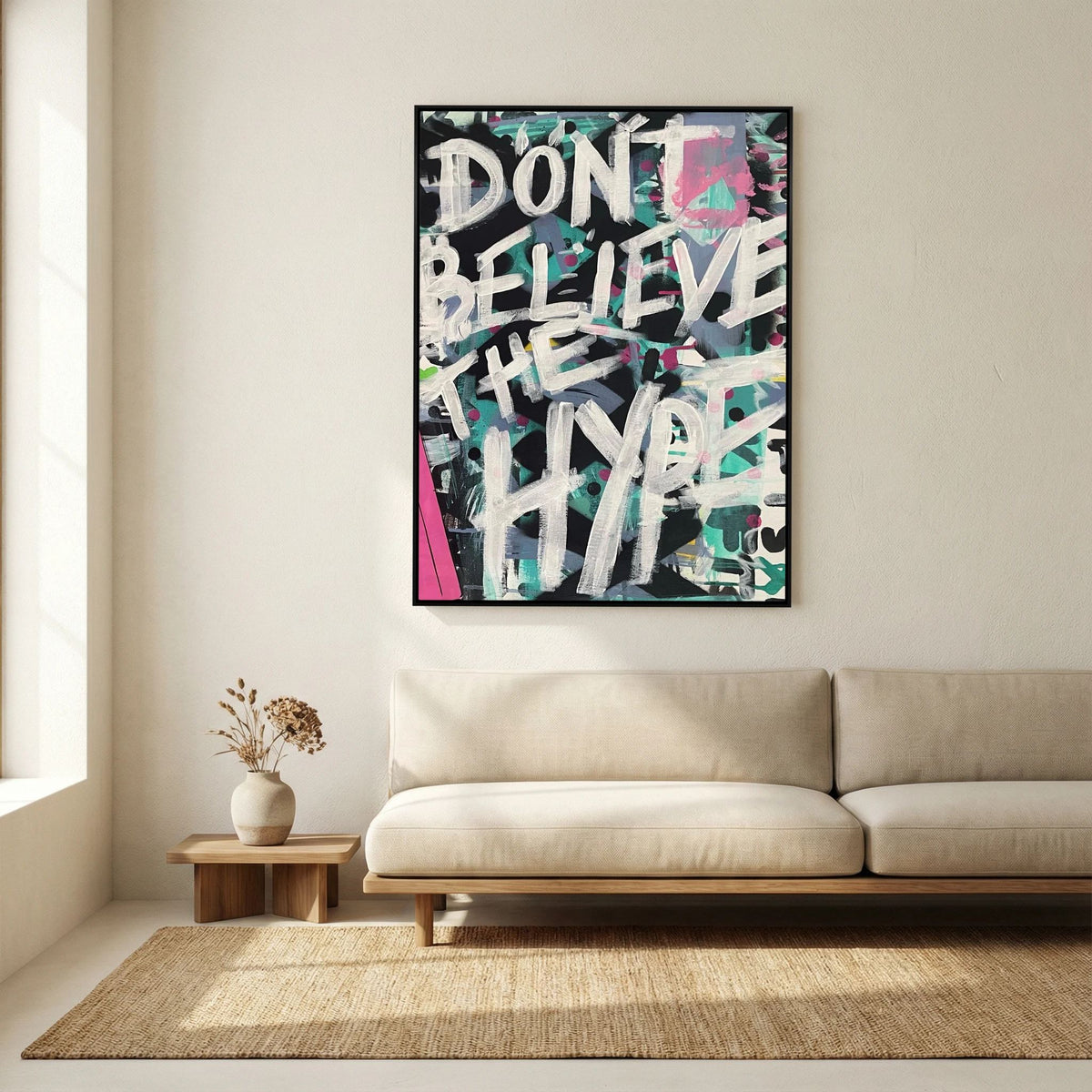HYPE  (2023) CANVAS PRINT   