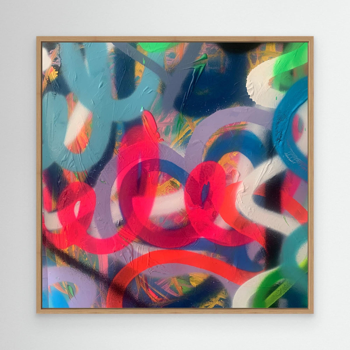 ACTIONS IN HASTE CANVAS PRINT
