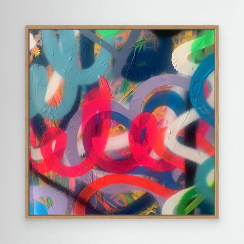 ACTIONS IN HASTE CANVAS PRINT