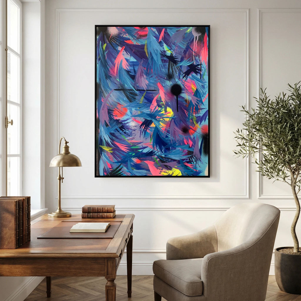 CYAN (2021) CANVAS PRINT  