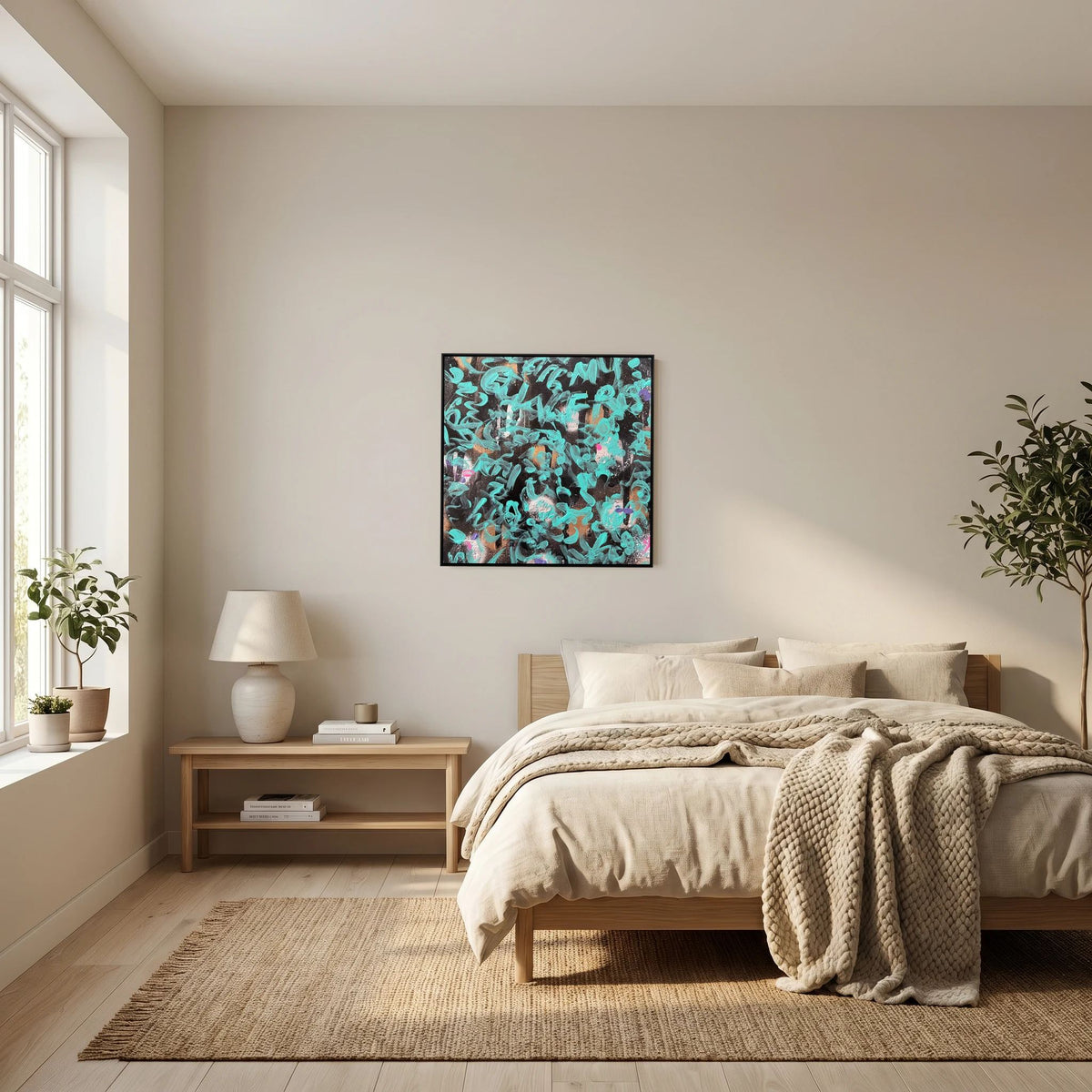 NO FLOWERS (2020) PRINT ON CANVAS 