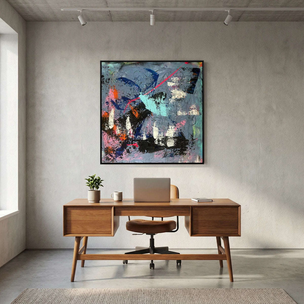 ABSTRACTION (2023) PRINT ON CANVAS   