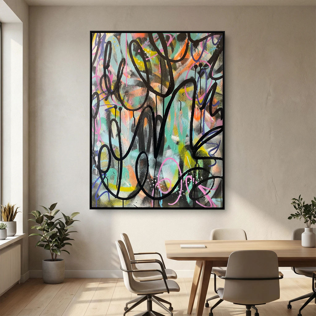 CHAOTIC (2022) CANVAS PRINT 