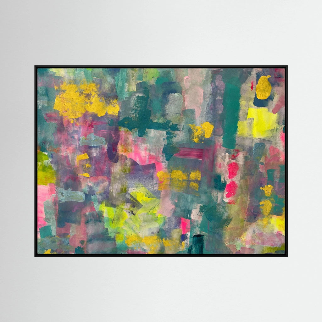 GARDEN IN SUMMER (2023) CANVAS PRINT   