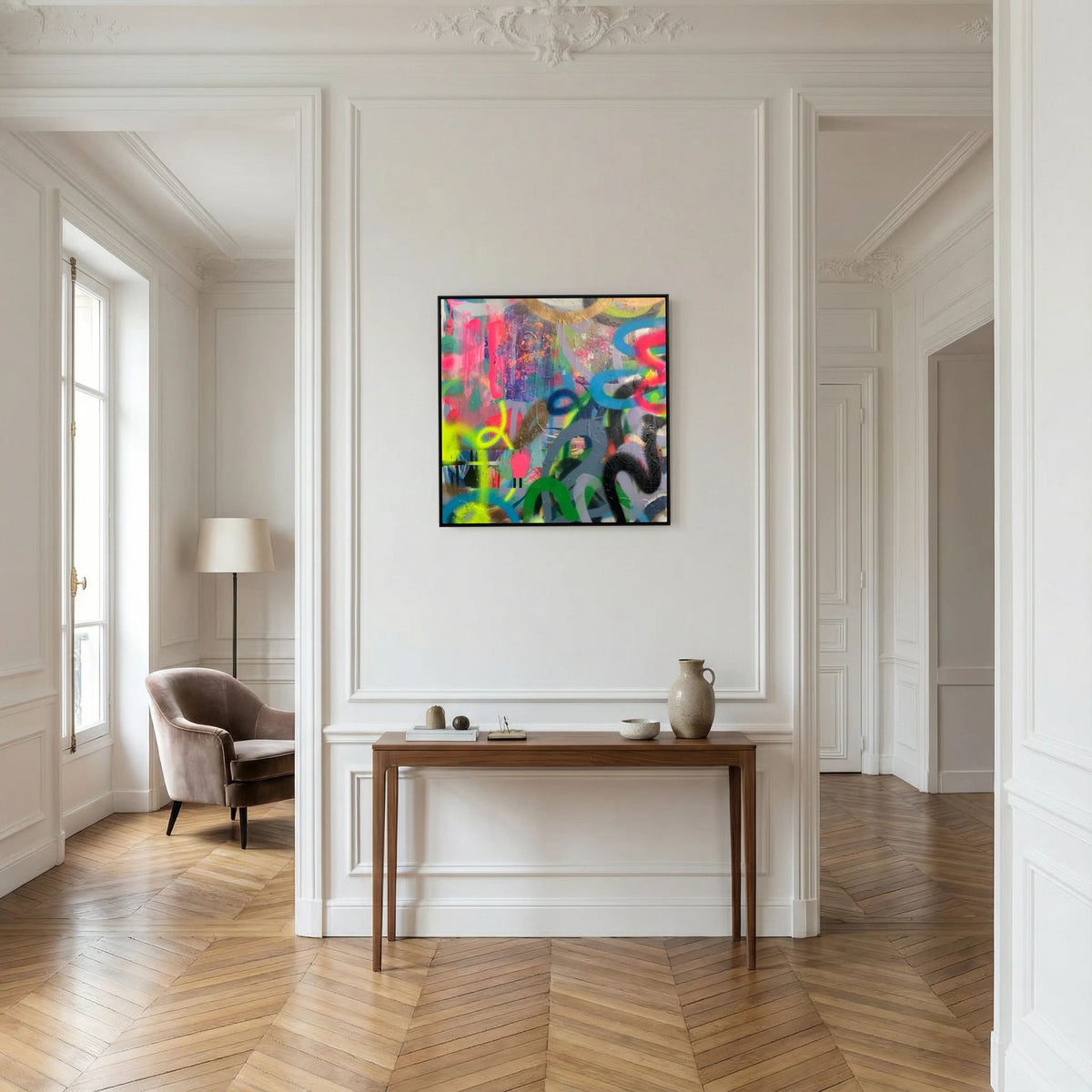 ADRENALINE PRINT ON CANVAS   