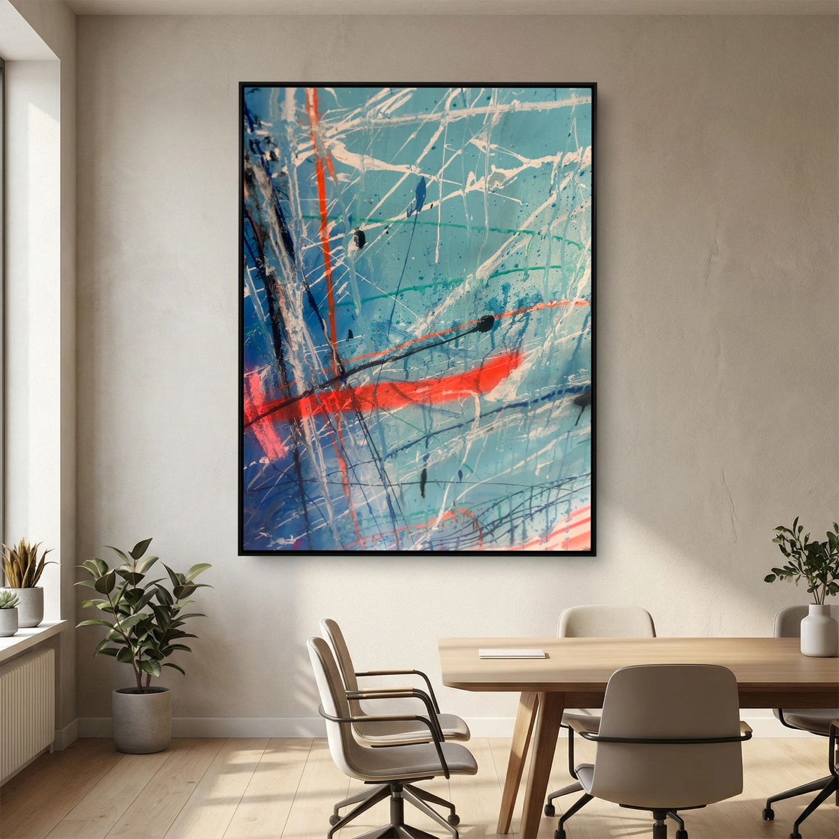  CROSSING PATHS (2024) CANVAS PRINT