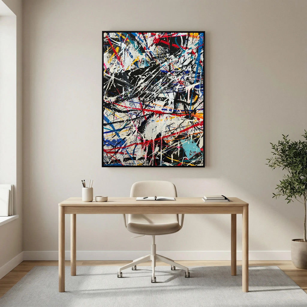 DESTRUCTION  (2024) CANVAS PRINT   