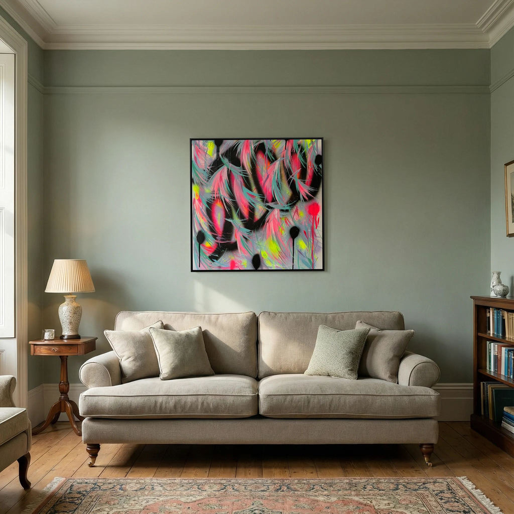 MUTED NOISE (2020) PRINT ON CANVAS  - Copy