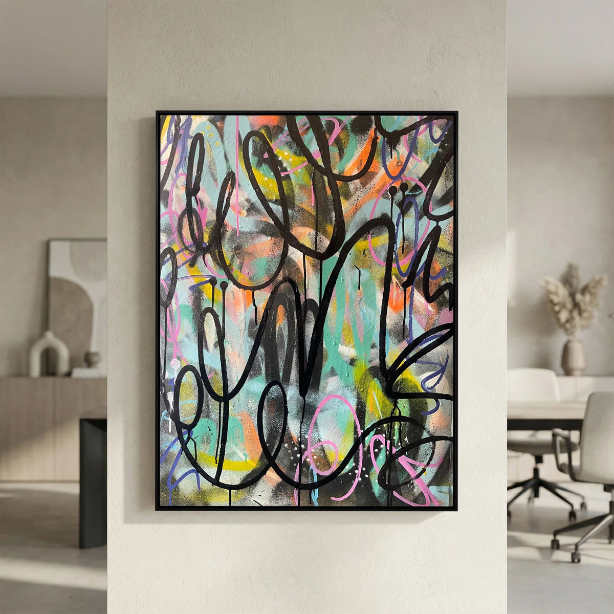CHAOTIC (2022) CANVAS PRINT 