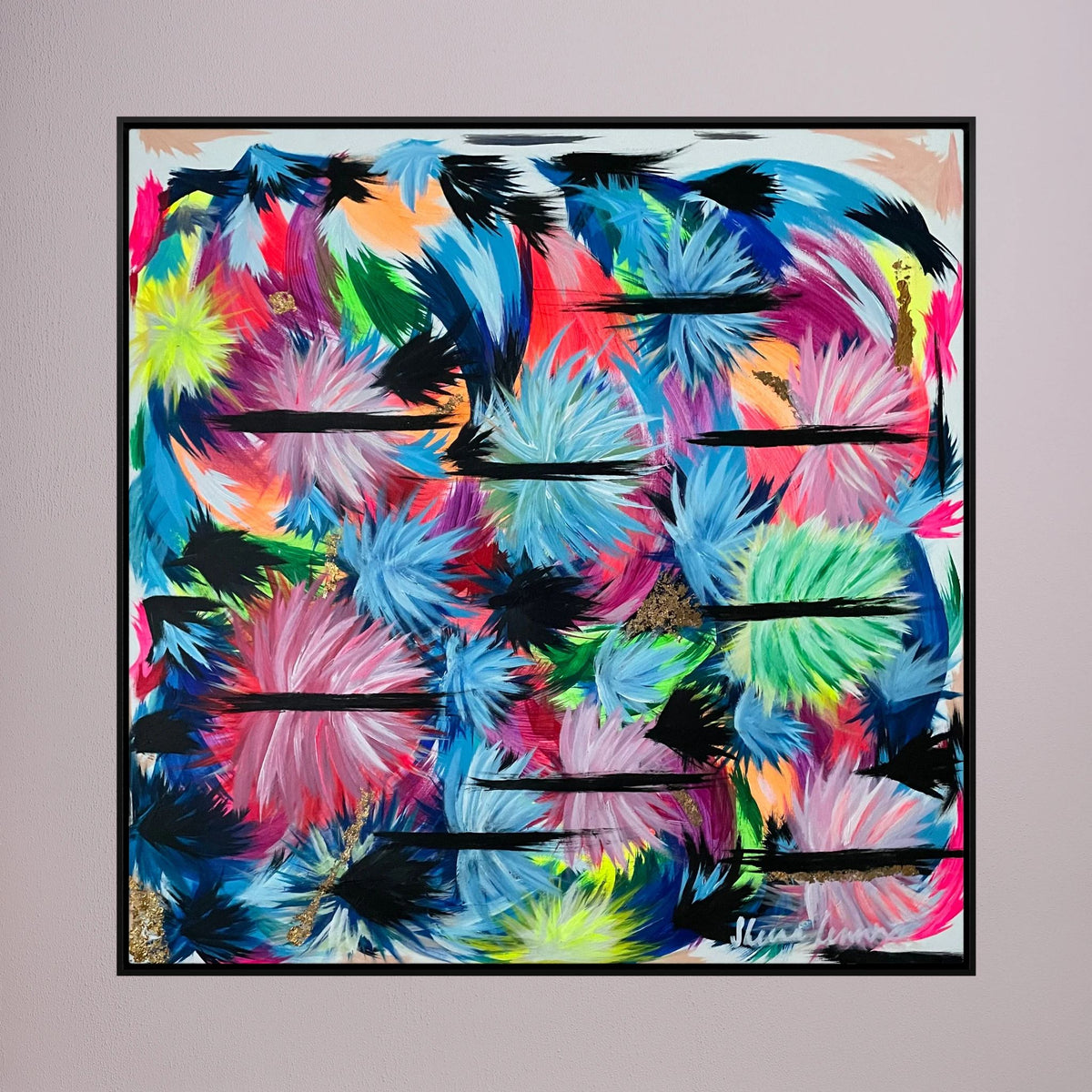 ELEVEN PRINT ON CANVAS