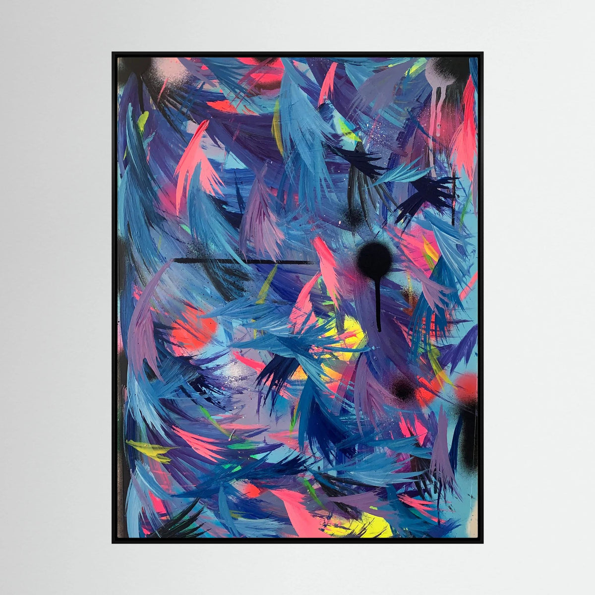 CYAN (2021) CANVAS PRINT  